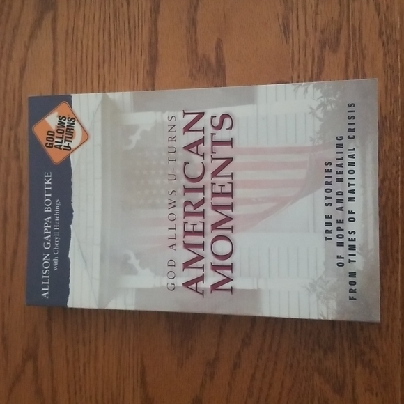 BRAND NEW God Allows U-Turns American Moments by Allison Gappa Bottke-Paperback - Picture 3 of 4